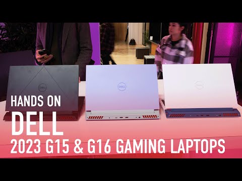CES 2023 Hands-On: Dell G15 and G16 Gaming Laptops Bring Candy Colors (and Sweet Prices)