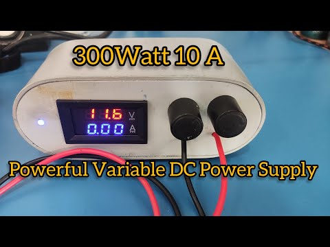 DIY Low Cost Home Made Variable DC Bench Power Supply. Power Up to 300 Watt. #diy #trending #top 