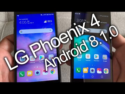 Can you unlock the AT&T LG Phoenix 4 Android 8.1.0 Software version X210APM20g?