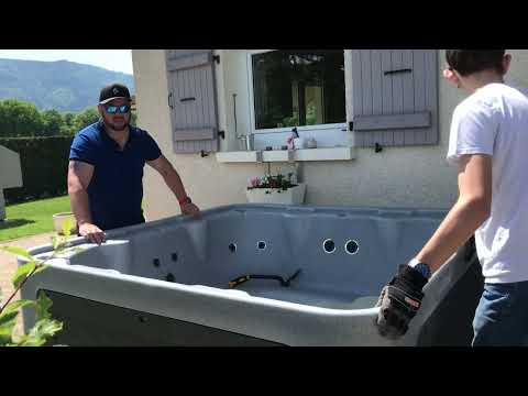 Vidéo mise en place du spa Spa Français