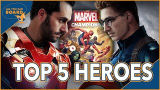 Our TOP 5 MOST FUN Marvel Champions Heroes | 2023