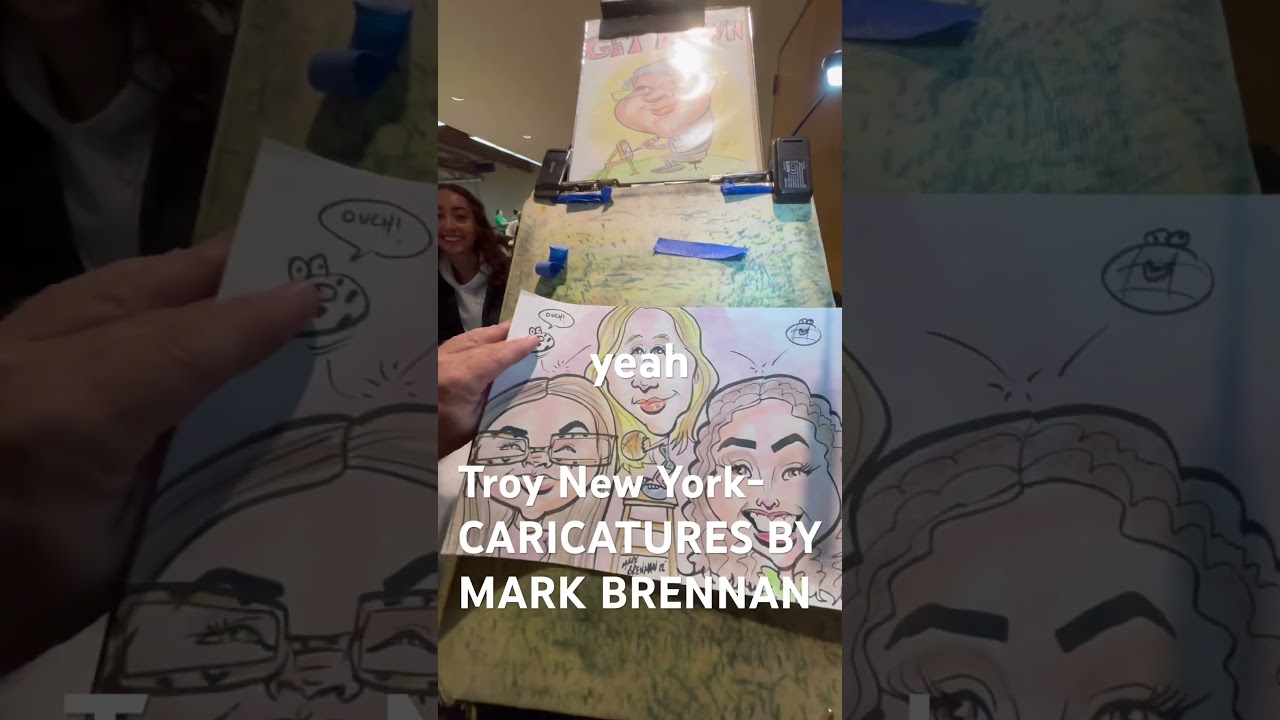 Promotional video thumbnail 1 for Caricatures by Mark