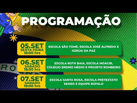 Semana da Pátria 2025 - Prainha Pá 06 de Setembro