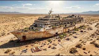 Abandoned Cruise Ship Transformed Into a Luxury Desert Resort | ASMR Restoration
