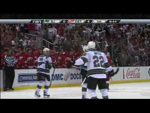 NHL: Sharks @ Red Wings Game 4 5/6/10
