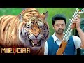 कन्हैया का सामना बाघ से Mirugaa New Hindi Dubbed Movie Srikant