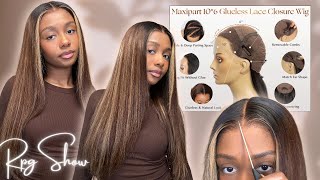 2025 Mocha Mousse Tones 🤎 RPGSHOW 3D Glueless Max Closure Wig | Ready To Wear