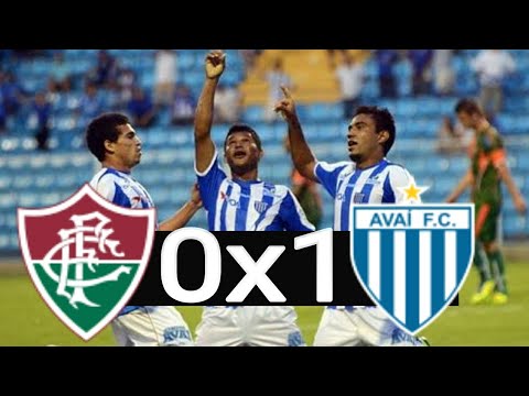 Primeira Vitória Do Avaí | Fluminense 0x1 Avaí - Gols Melhores Momentos Completo HD Série A
