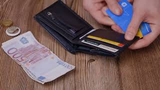 Удобный мужской портмоне из натуральной кожи ST Leather 22482 черный