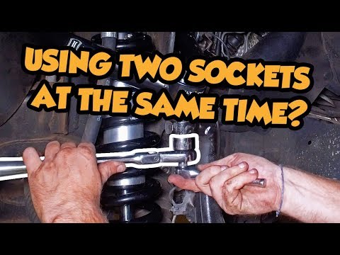 GearWrench Pass Through Socket Set with Locking Flex-Head