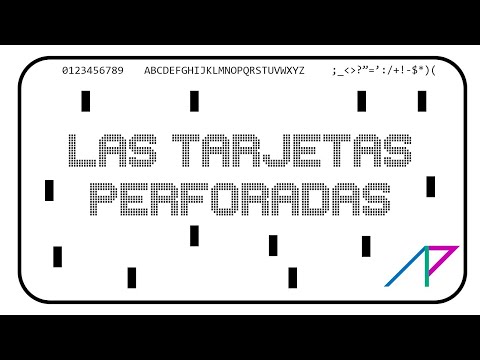 ¿Cómo funcionaban las tarjetas perforadas? #tarjetasperforadas