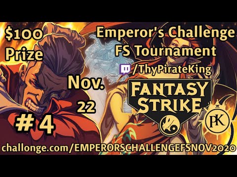 TPK Esports | Emperor's Challenge #4 | Fantasy Strike Tournament | Top 8 Starts: 44:29