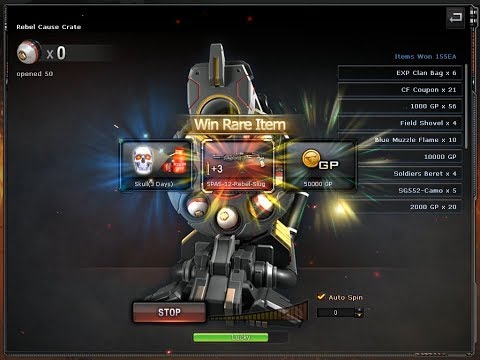 Crossfire West: Spin 50 Rebel Cause with Slate Crates and the ending? - Champion Dang