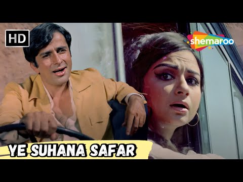 Ye Suhana Safar (HD) | Mohammed Rafi Ke Gane | Shashi Kapoor, Sharmila Tagore | Travel songs