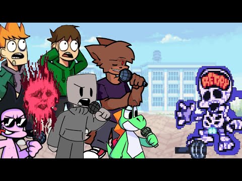 FNF R.A.M. But - Different Characters Sing It