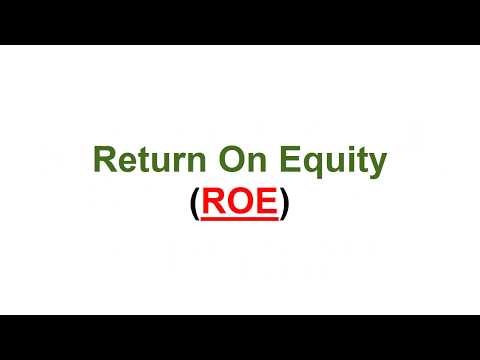 Return On Equity ROE English