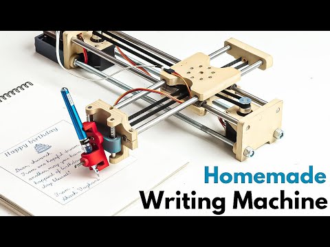 Make DIY Homework Writing Machine at Home 