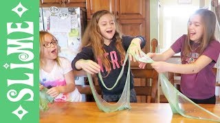 St. Patrick's Day Slime! | Crazy8Family