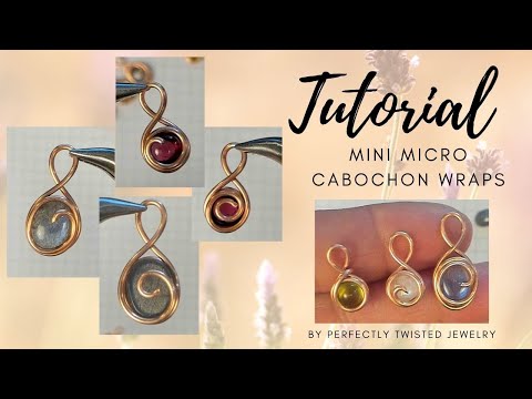 Wire Wrapping Tutorial - Mini Micro Cab Wraps, One Wire, Beginner