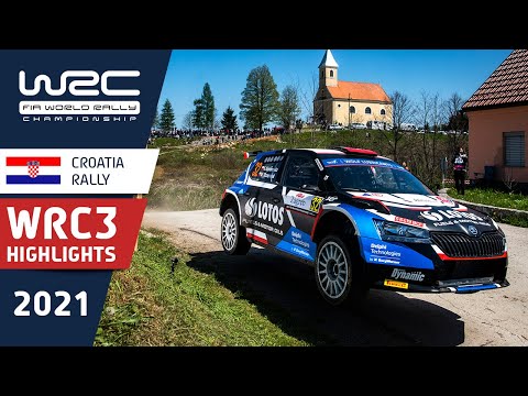 WRC3 Highlights Day 2 - Croatia Rally 2021