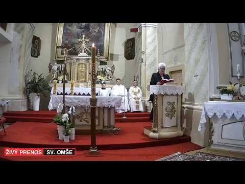 Svätá omša Lukáčovce 11.4.2020 - Biela sobota