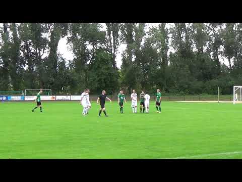 Gröditz-SVB: 118. min, hier gibt es Gelb-Rot für einen Gröditzer