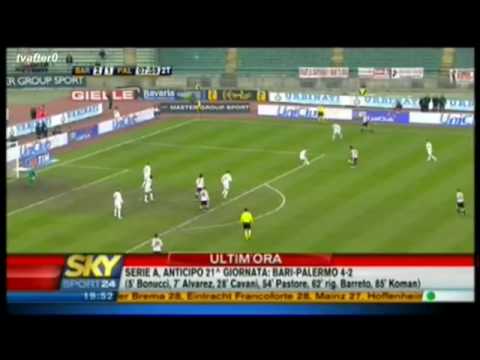Bari 4-2 Palermo - Ampia Sintesi / Full Highlights and Goals