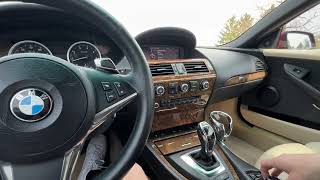 2010 BMW 650i Functions