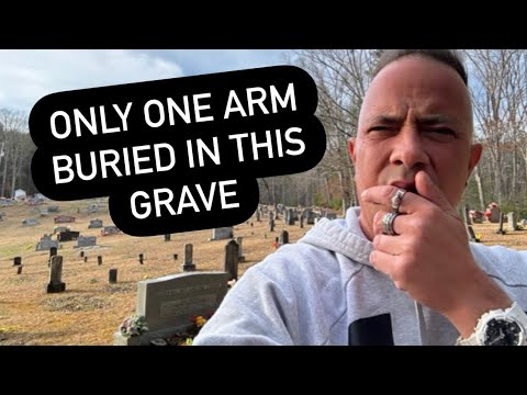 Only One Arm Buried in This Grave | One of the Strangest Cemetery Visits I’ve Ever Had