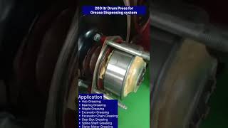 200L Drum Press Grease Dispensing — VR Coatings video