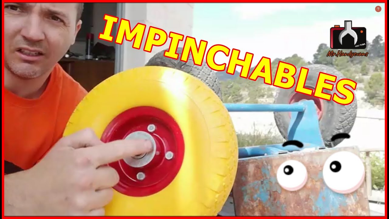 CAMBIAR RUEDA de la CARRETILLA || IMPINCHABLES