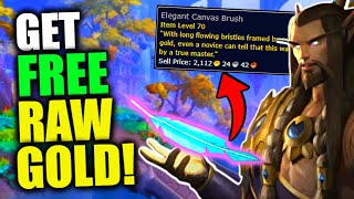 Make Up To 10k in 5 Minutes w/ This SOLO RAW GoldFarm! WoW Dragonflight Goldfarming