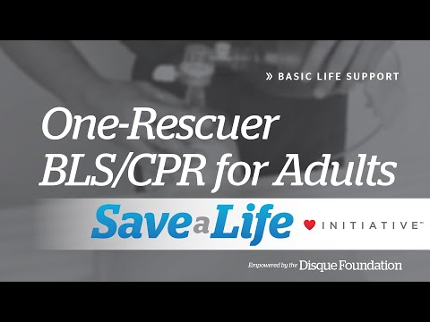2a: One-Rescuer BLS/CPR for Adults (2025)