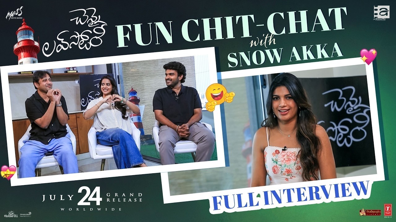 #ChennaiLoveStory Chit Chat With Snow Akka Eesha | Kiran Abbavaram | Sri Gouri Priya | Shreyas Media