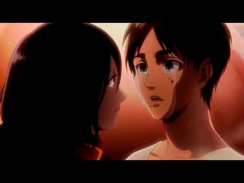 Mikasa tells Eren her feelings
