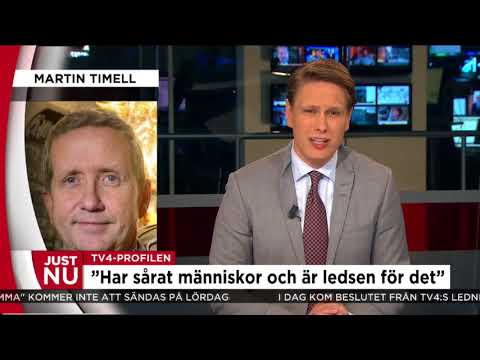 Martin Timell blir arg