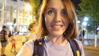 Вечерняя атмосфера Краснодара . Прогулка по Красной. Уличные музыканты