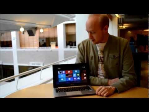 Asus Vivobook S200E med Windows 8 och pekskärm