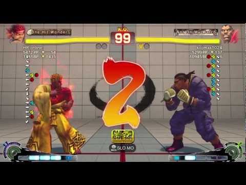 Naruo (Evil Ryu) vs Kojima (Balrog), FKDmisaka (Makoto) - AE2012 Ranked Matches *720p HD*
