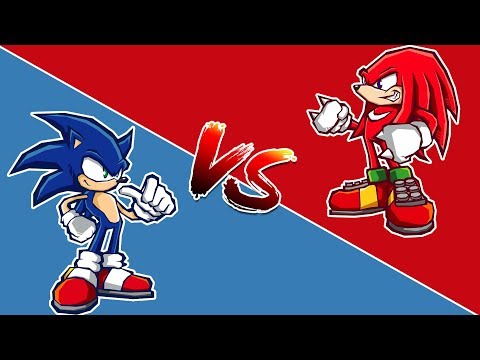Sprite Animation | Sonic Vs Knuckles! |