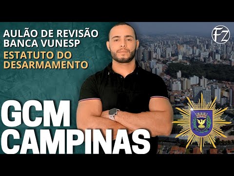 DISARMAMENT STATUTE (LAW 10.826/03) - VUNESP - REVIEW BY QUESTIONS | GCM CAMPINAS