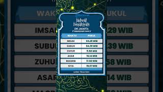 Jadwal Imsakiyah 17 Ramadhan DKI Jakarta Besok Sabtu, 8 April 2023, Lengkap dengan Jadwal Buka Puasa