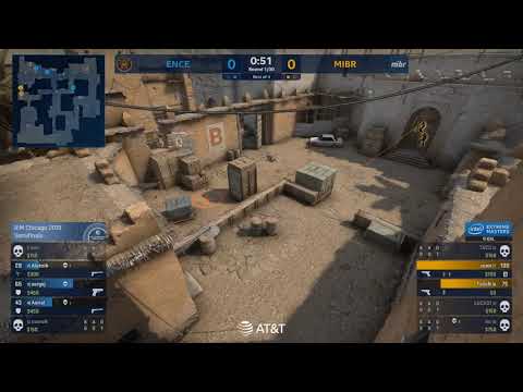 Sergqj pistol one taps - Ence vs. Mibr - Semi-final - IEM Chicago 2019 - Dust2