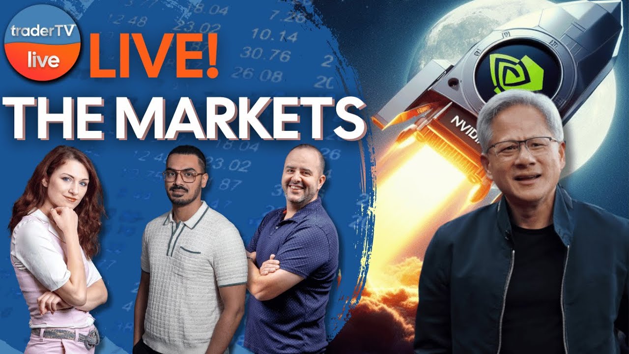 All Eyes on $NVDA Earnings Tonight 👀 FOMC Minutes Ahead 📊 | Live Trading May 28