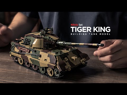 Ready for Battle, Built for Display - Nifeliz King Tiger Tank