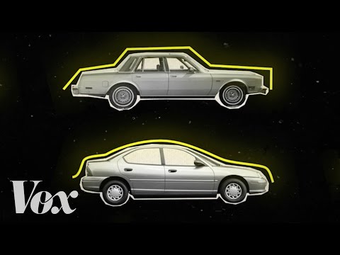 How Cars Evolved From Boxy to Curvy