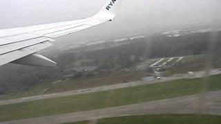 preview picture of video 'Ryanair flight take off from Liverpool to Bratislava, 15.03.2012'