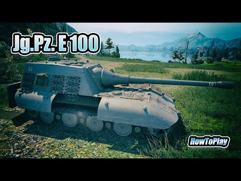 Jg.Pz. E 100  - 9 Frags 10K Damage - "Soft" Damage! - World Of Tanks