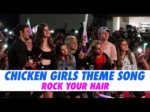 Chicken Girls Theme Song - LIVE w/ Hayden Summerall