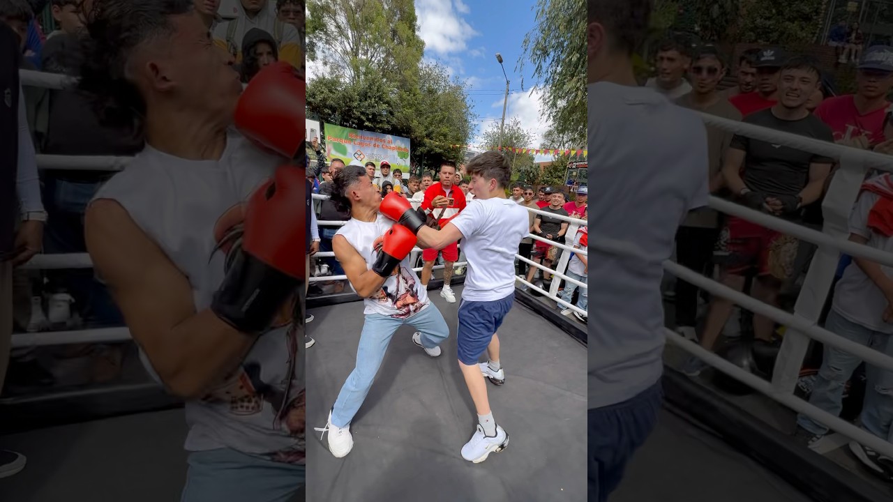 He had the same technique as Mayweather 😱🚨 #boxing #boxylucha #boxeo #viral #box #kingboxer #mma